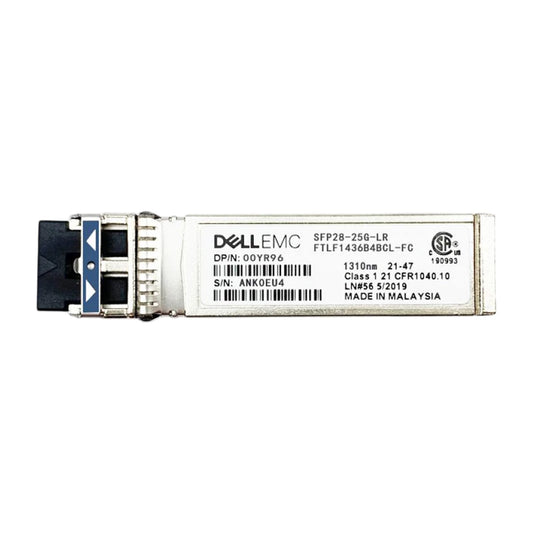 Dell 00YR96 / 0YR96 25GB/s 25GBase-LR Single Mode Fiber 1310nm Duplex LC SFP28 Transceiver