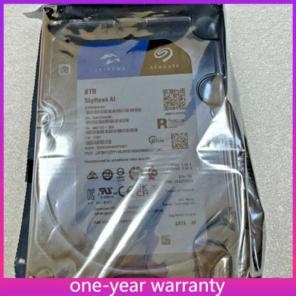 Seagate SkyHawk AI 8TB SATA III 3.5" 7200 RPM HDD (ST8000VE001)